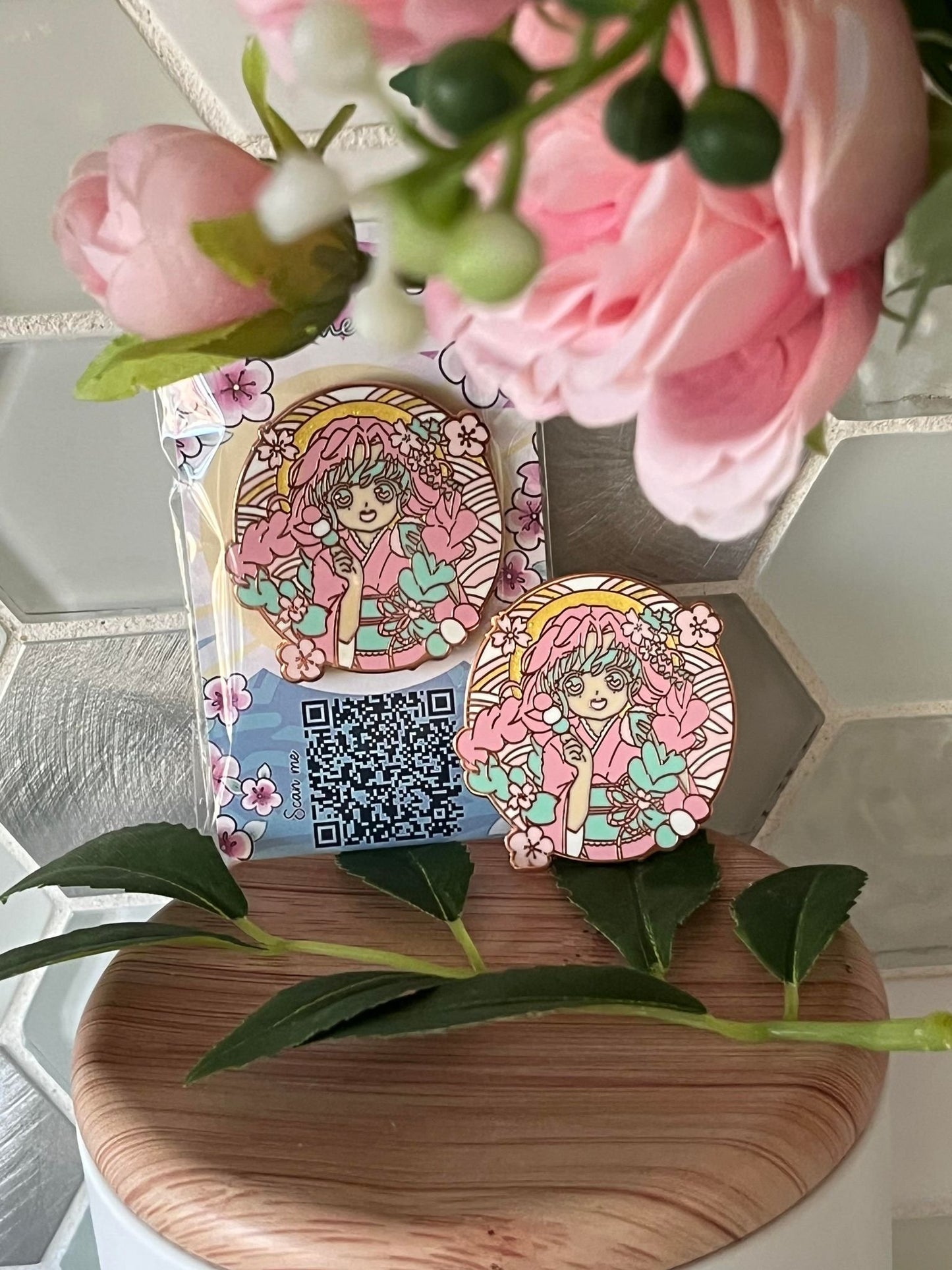 Hard Enamel Pin - Demon Slayer - Mitsuri Kanroji