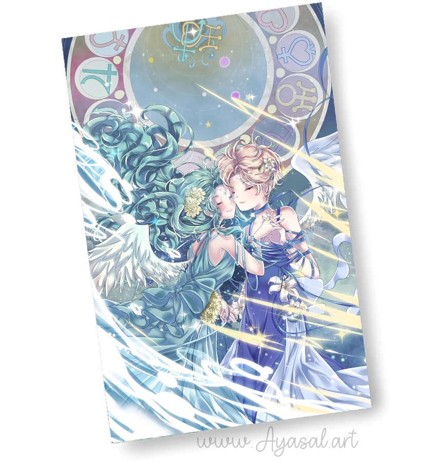 Princess Uranus + Neptune - Haruka Tenou / Michiru Kaiou