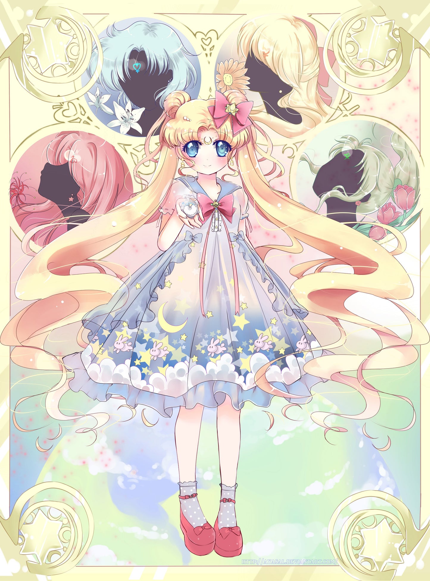 Sailor Moon / Chibiusa - Lolita Series x1 Large Print