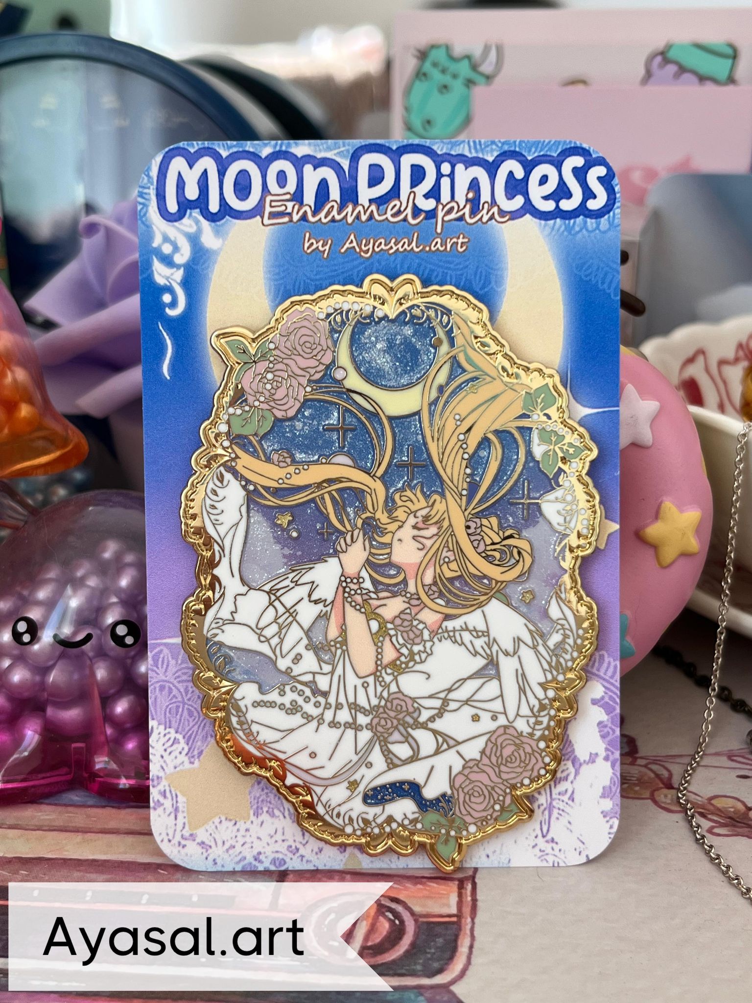 Amai Dream - Sailor Moon Usagi Lunapalooza shops enamel pin - pastel