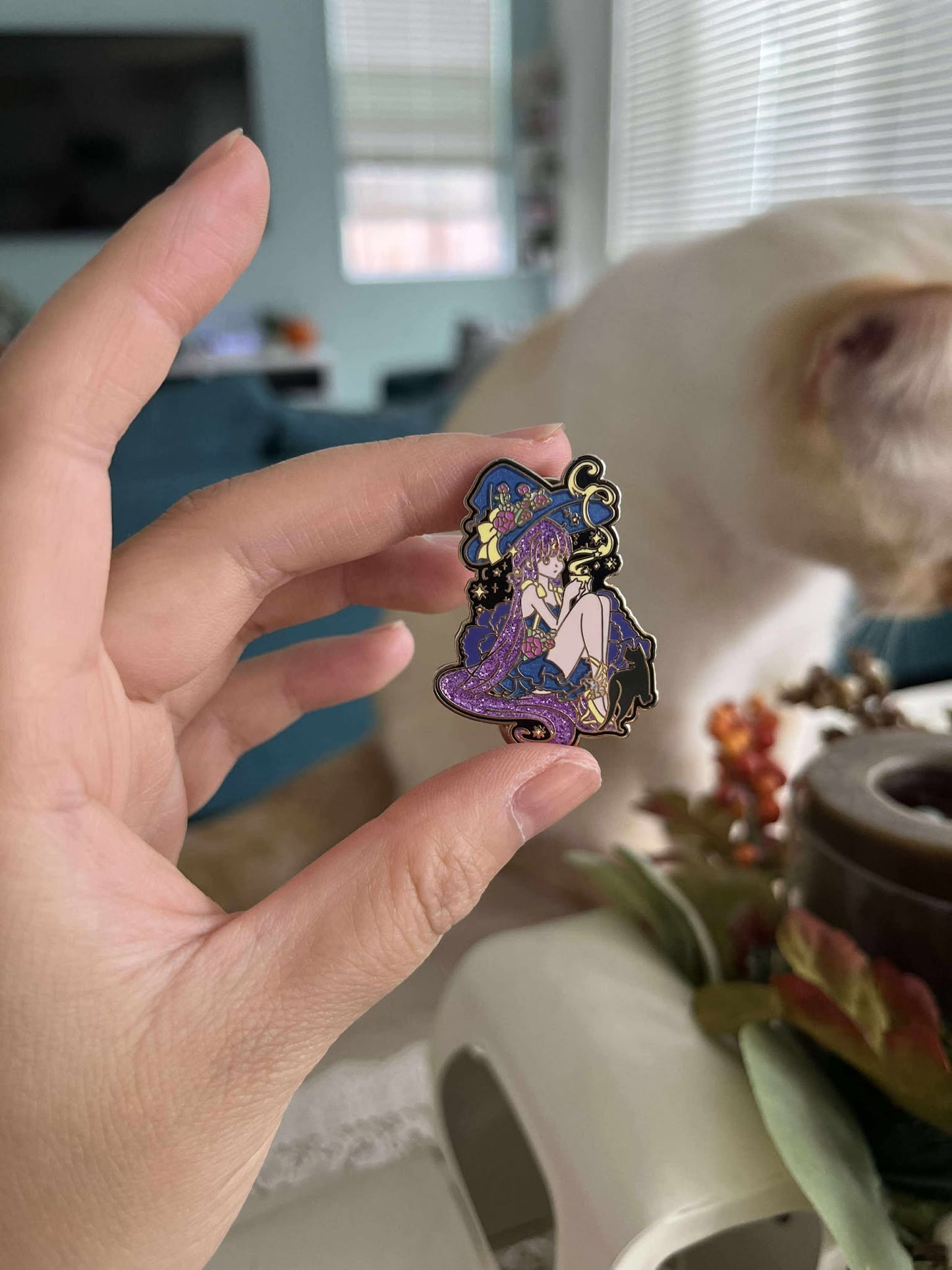 October Witch Enamel Pin [Original]