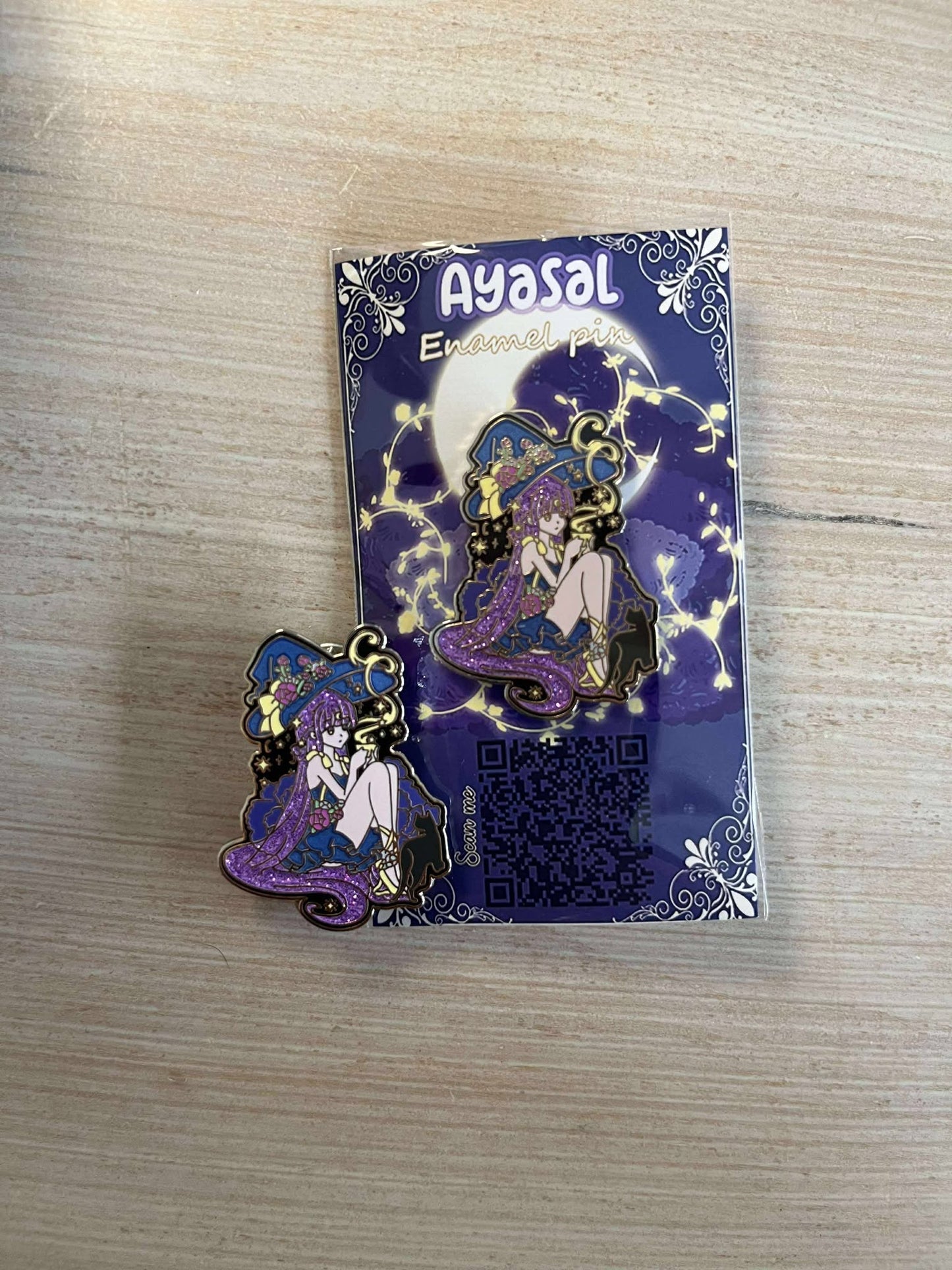 October Witch Enamel Pin [Original]