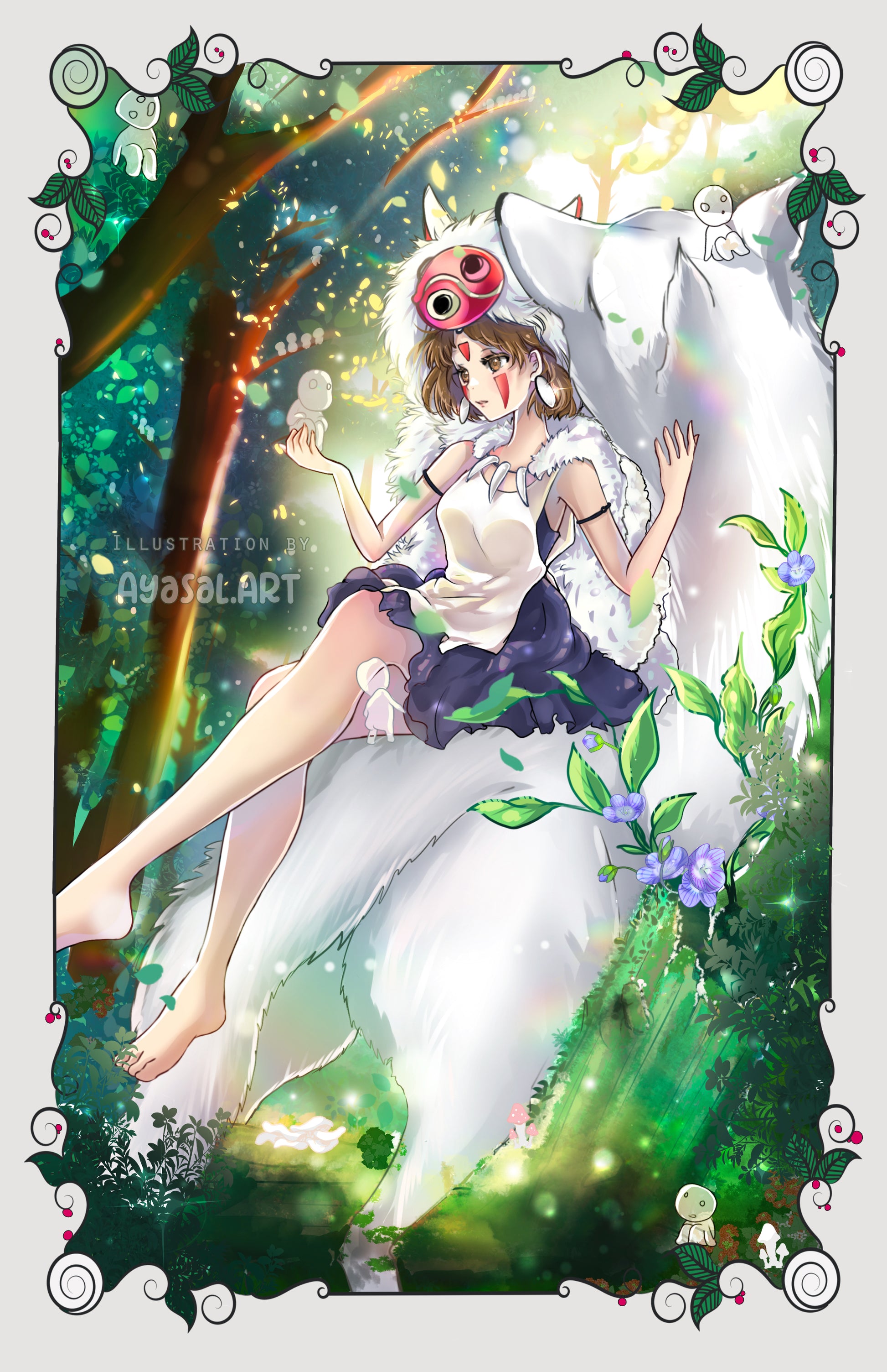 Princess Mononoke - MononokeHime Ayasal Princess Mononoke - MononokeHime Ayasal