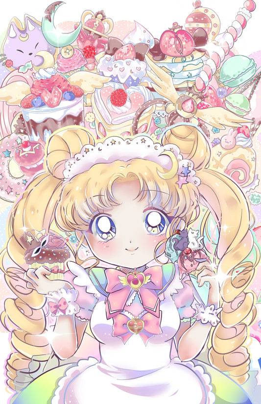 Sailor Moon- Usagi's Cafe!