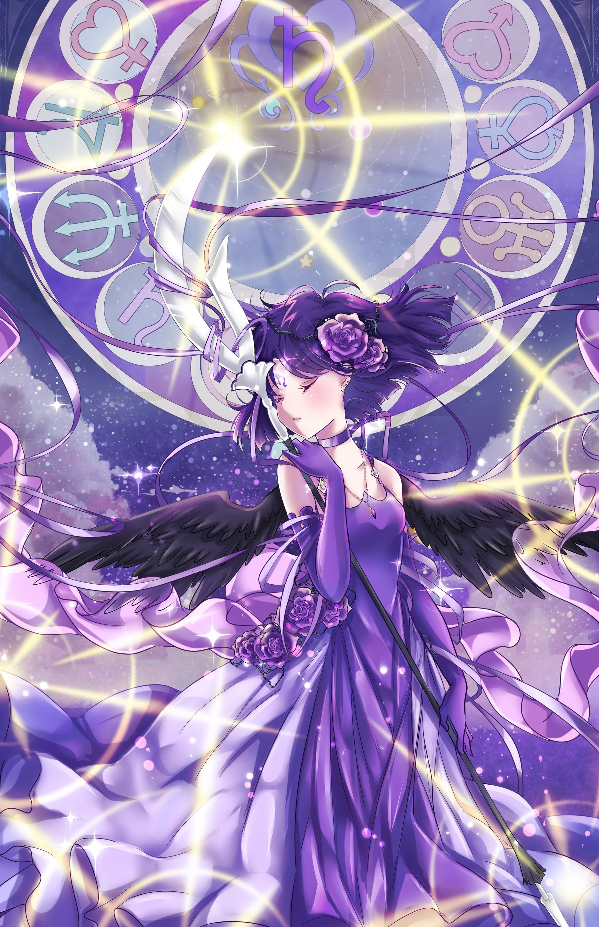 sailor saturn princess dress Character: Princess Saturn Series: Sailor Moon Eternal Cosplayer: Rei OTL AYNE