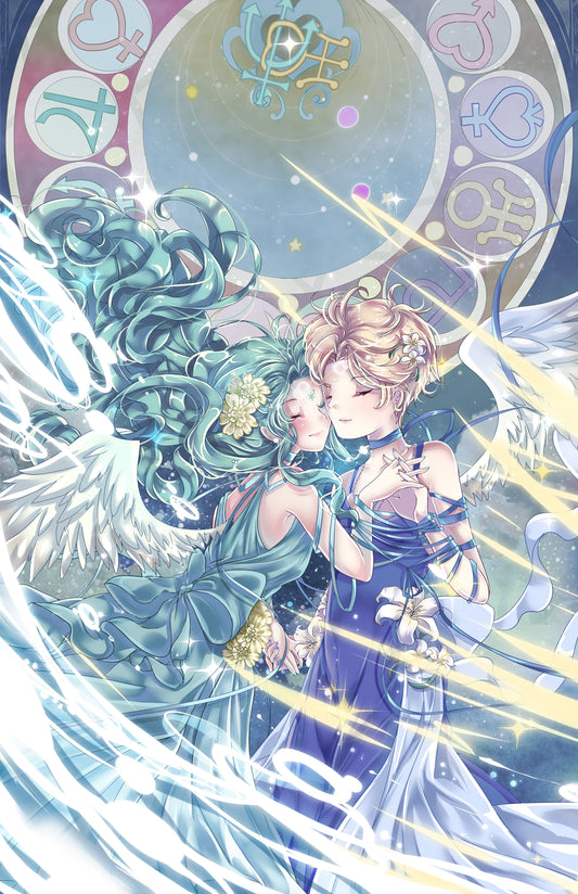 Princess Uranus + Neptune - Haruka Tenou /  Michiru Kaiou