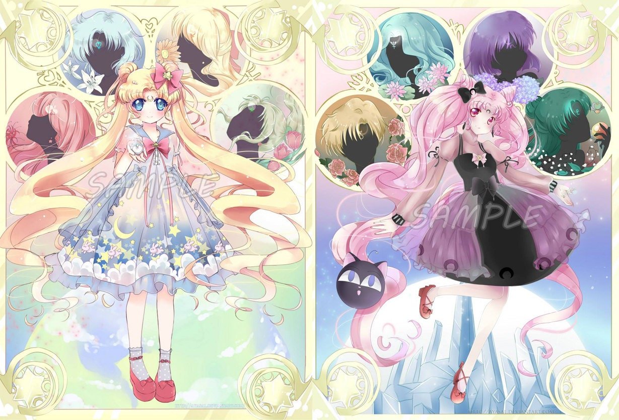 Sailor Moon / Chibiusa - Lolita Series x1 Large Print