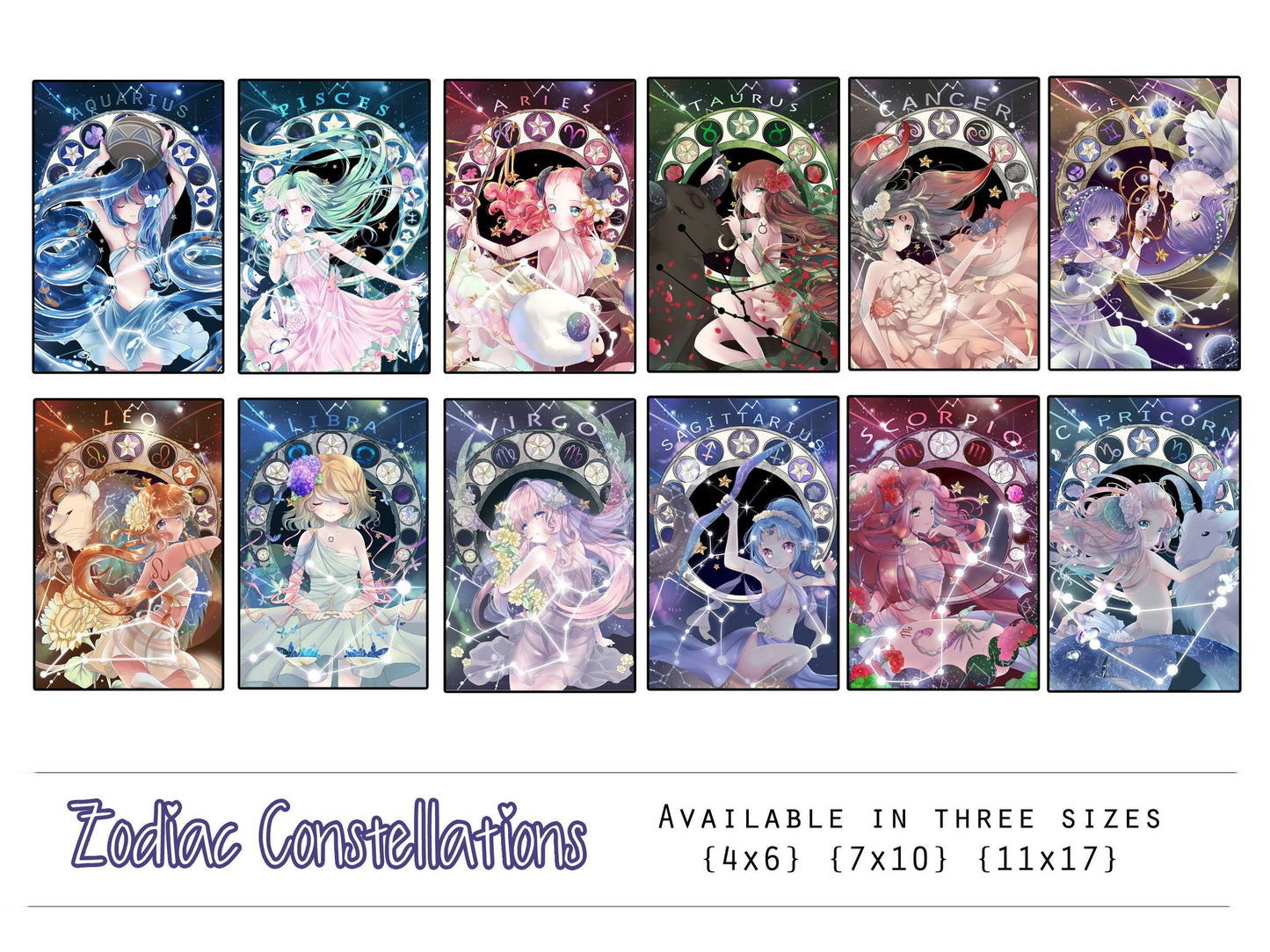 FULL SET Ayasal's Zodiacal Constellations Complete SET