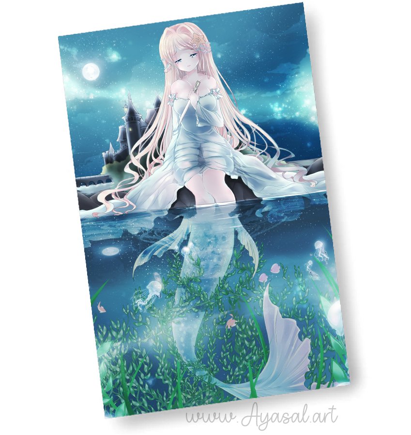 The Little Mermaid Grimm FairyTale Ayasal